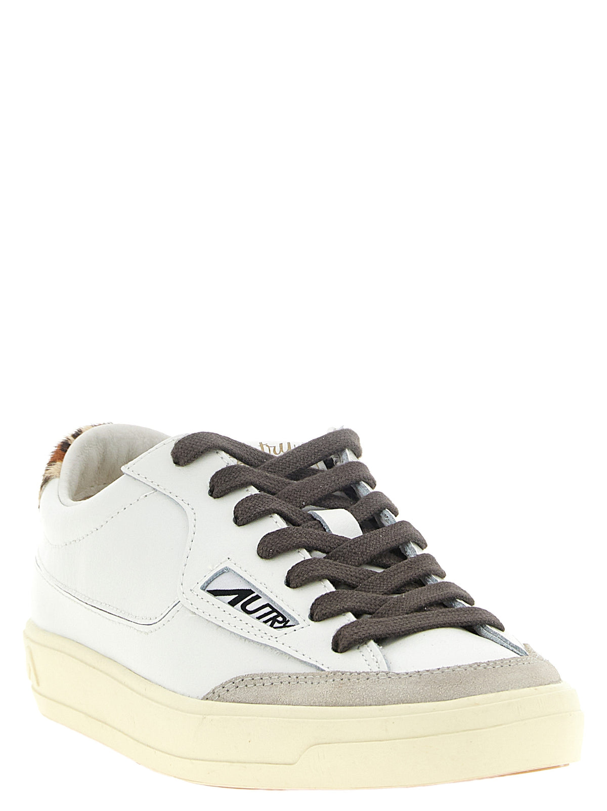 Multicolor Cowhide Low Top Sneakers