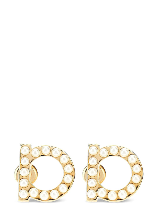 Gold Brass Earrings