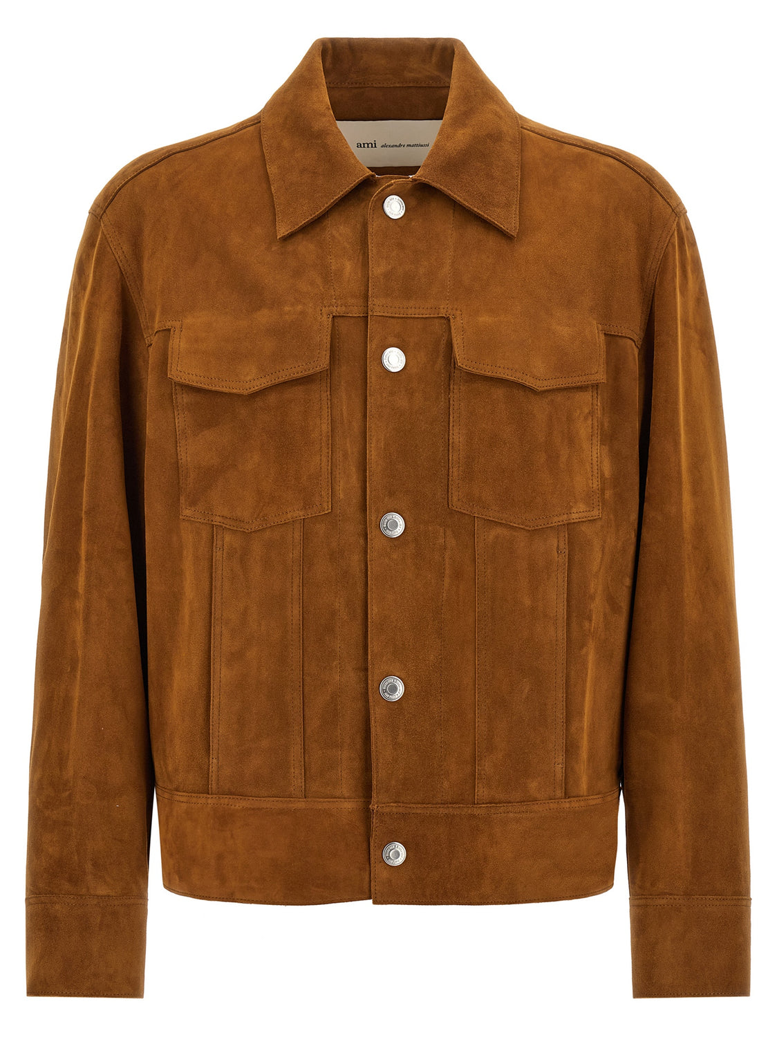 Brown Goatskin Leather Jacket