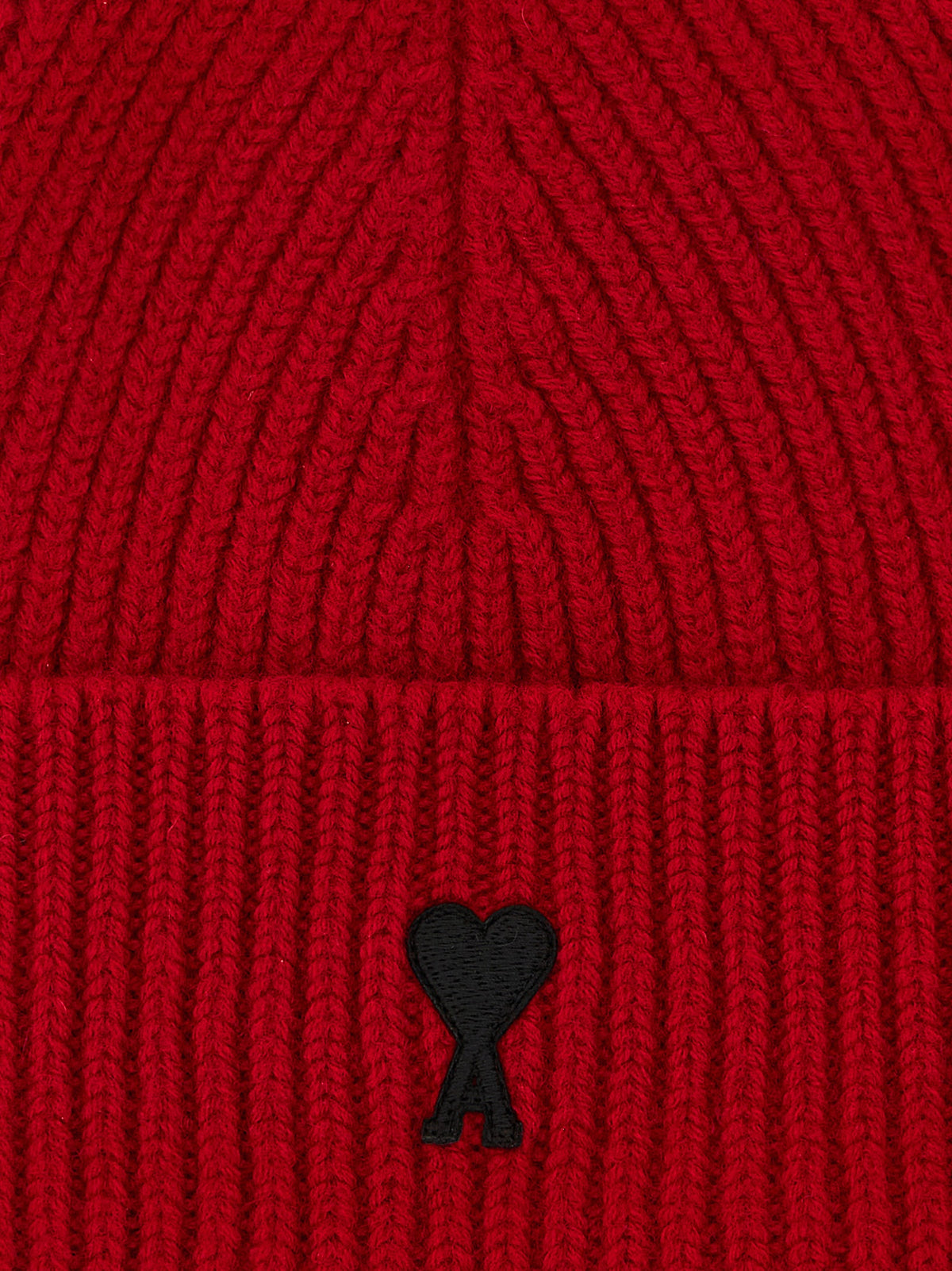 Red Wool Beanie