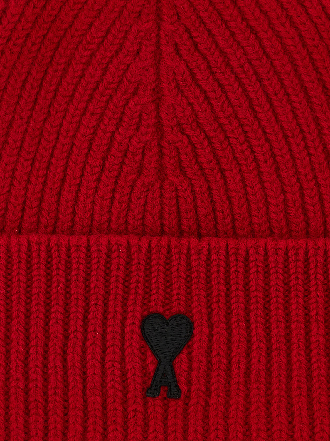 Red Wool Beanie