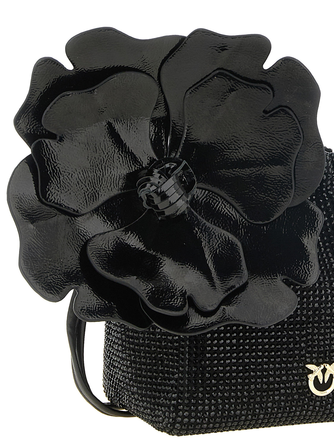 Black Polyethylene Clutch Bag