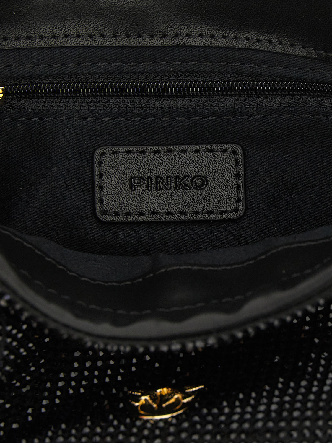 Black Polyethylene Clutch Bag