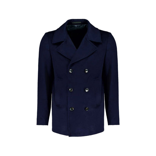 Blue Wool Coat