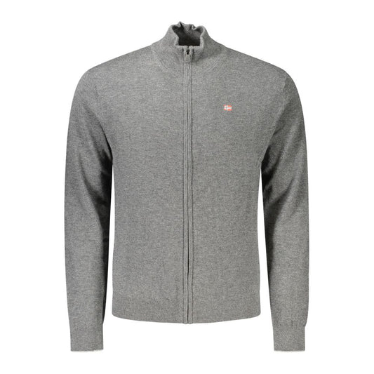 Gray Wool Men's Sweater