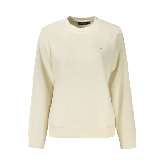 White Cotton Sweatshirt