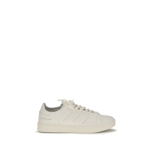White Calf Leather Bos Taurus Athletic Sneakers
