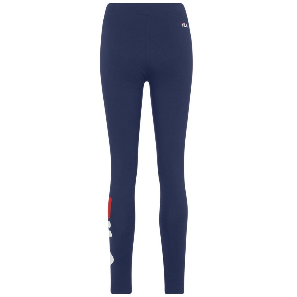 Blue Cotton Leggings