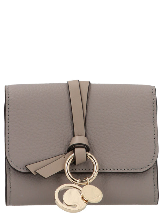Gray Calfskin Cardholder
