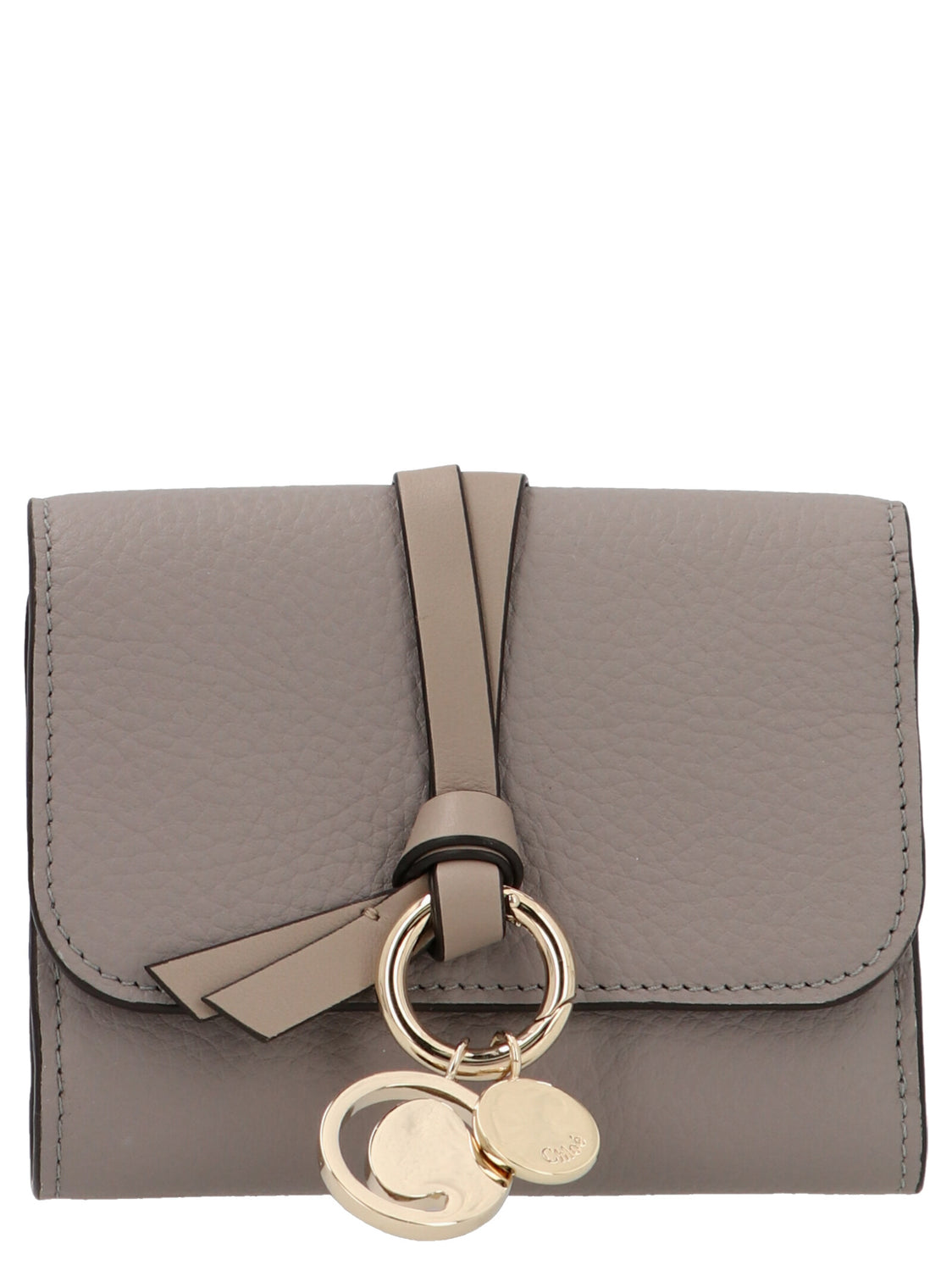Gray Calfskin Cardholder