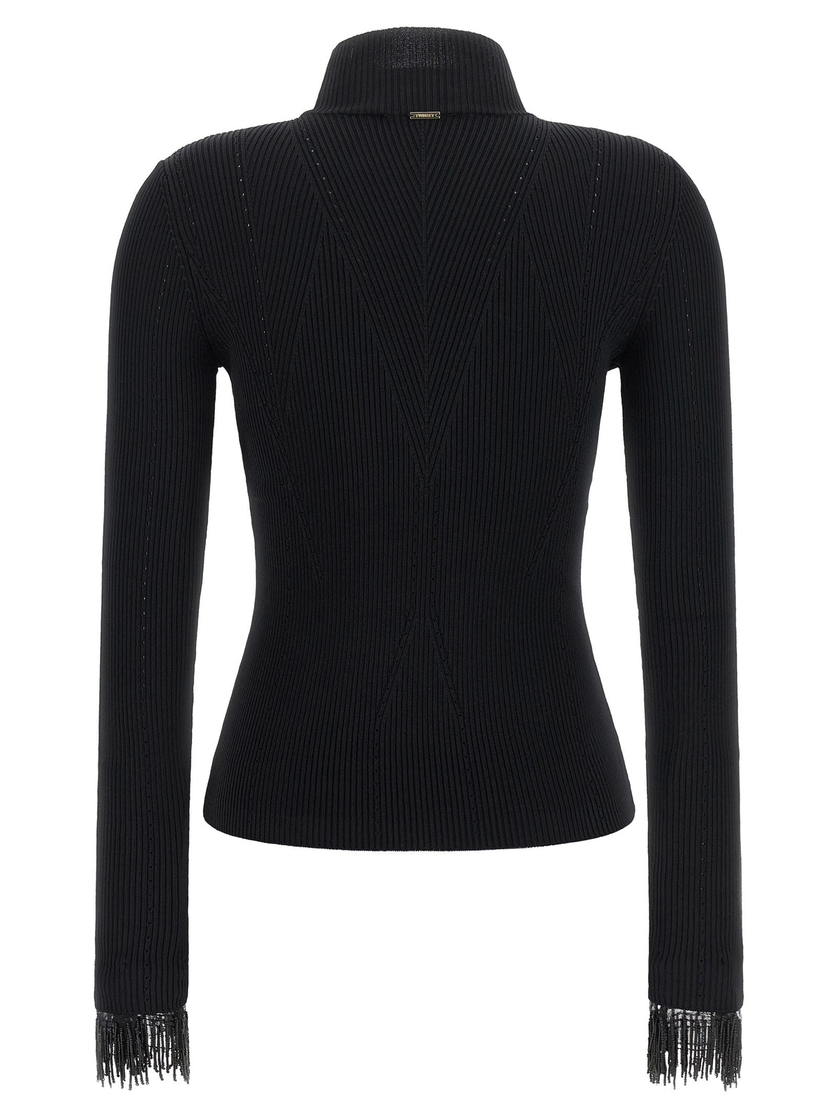 Black Viscose Cardigan