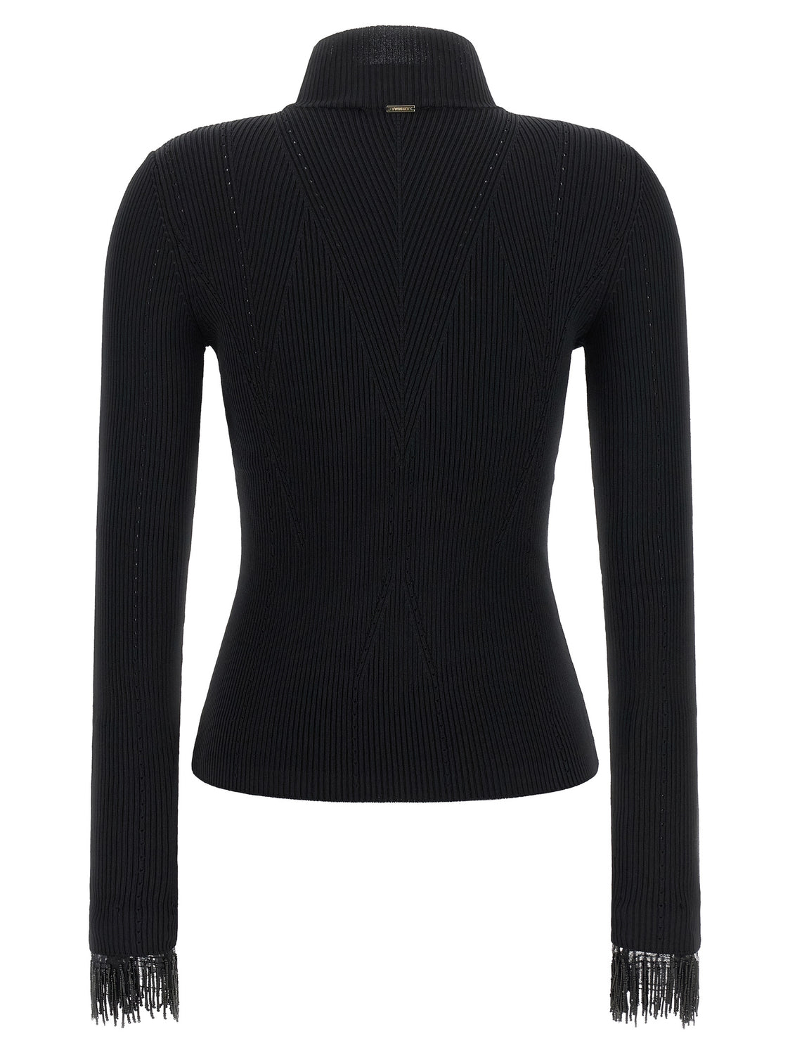 Black Viscose Cardigan