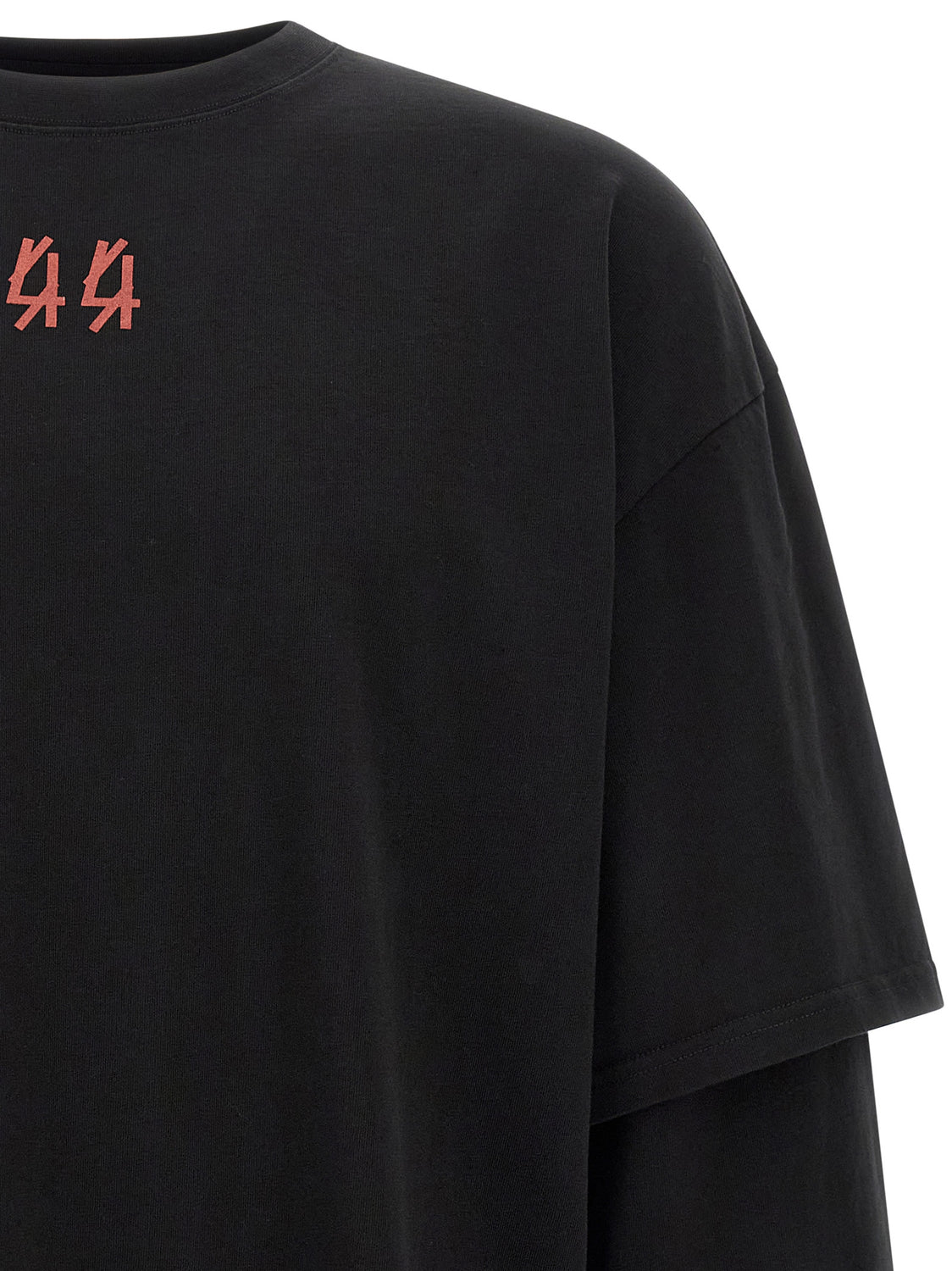 Black Cotton T-Shirt