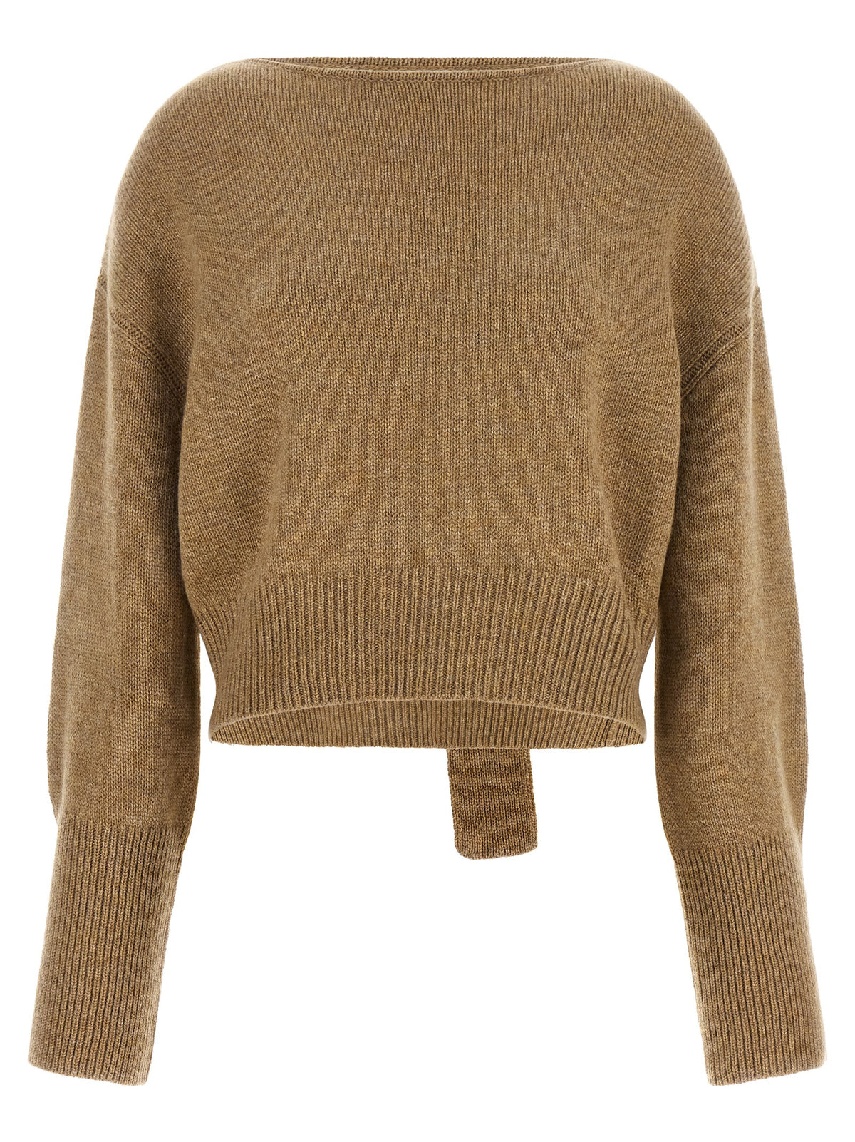 Beige Cashmere Cardigan