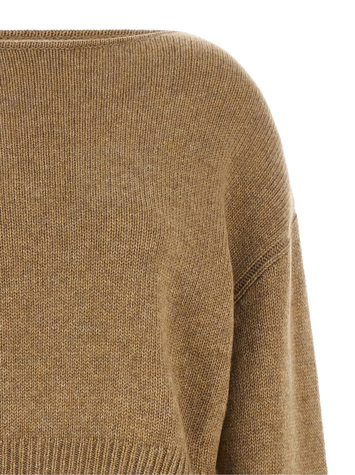 Beige Cashmere Cardigan