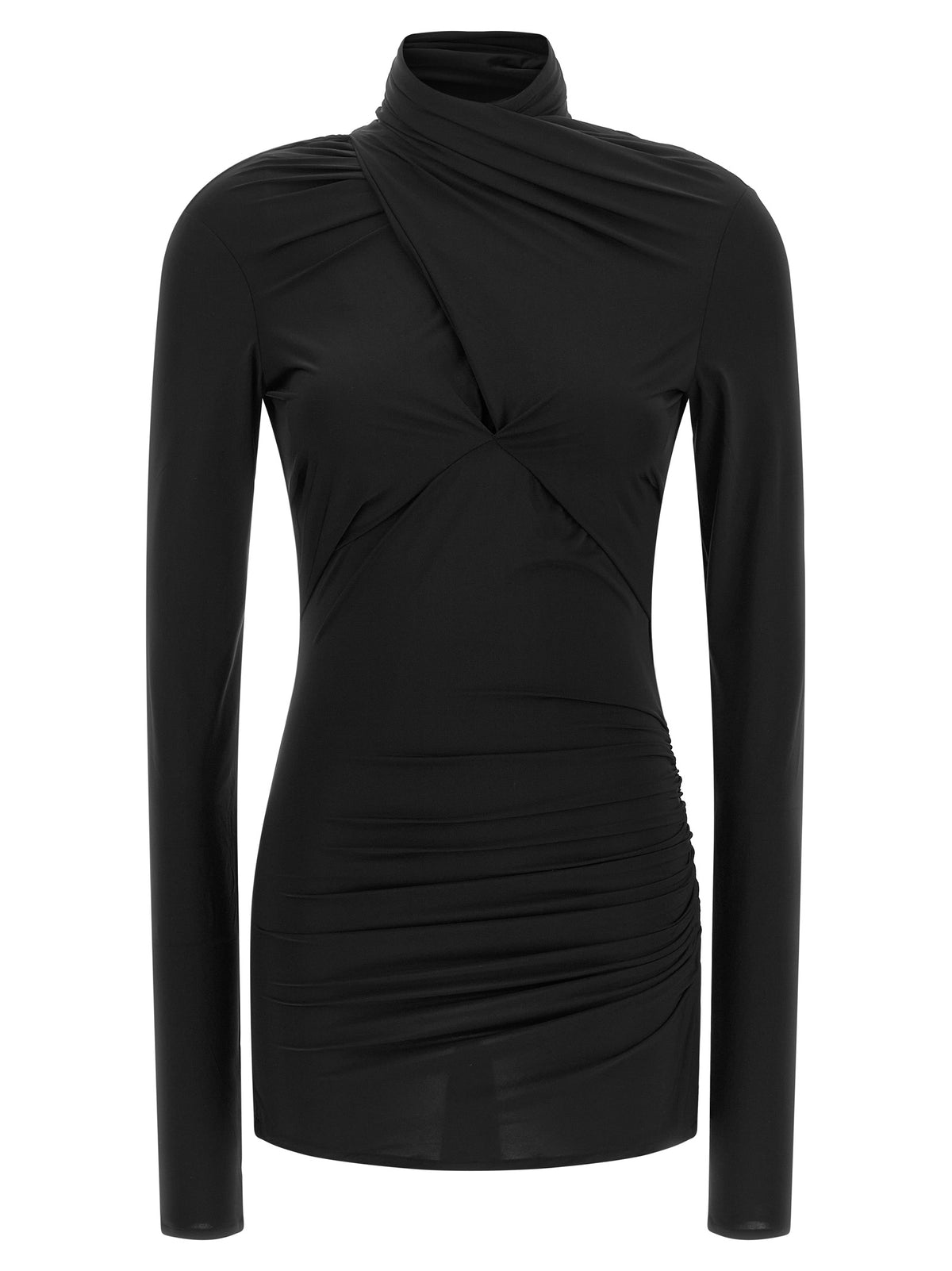 Black Nylon Tank Tops