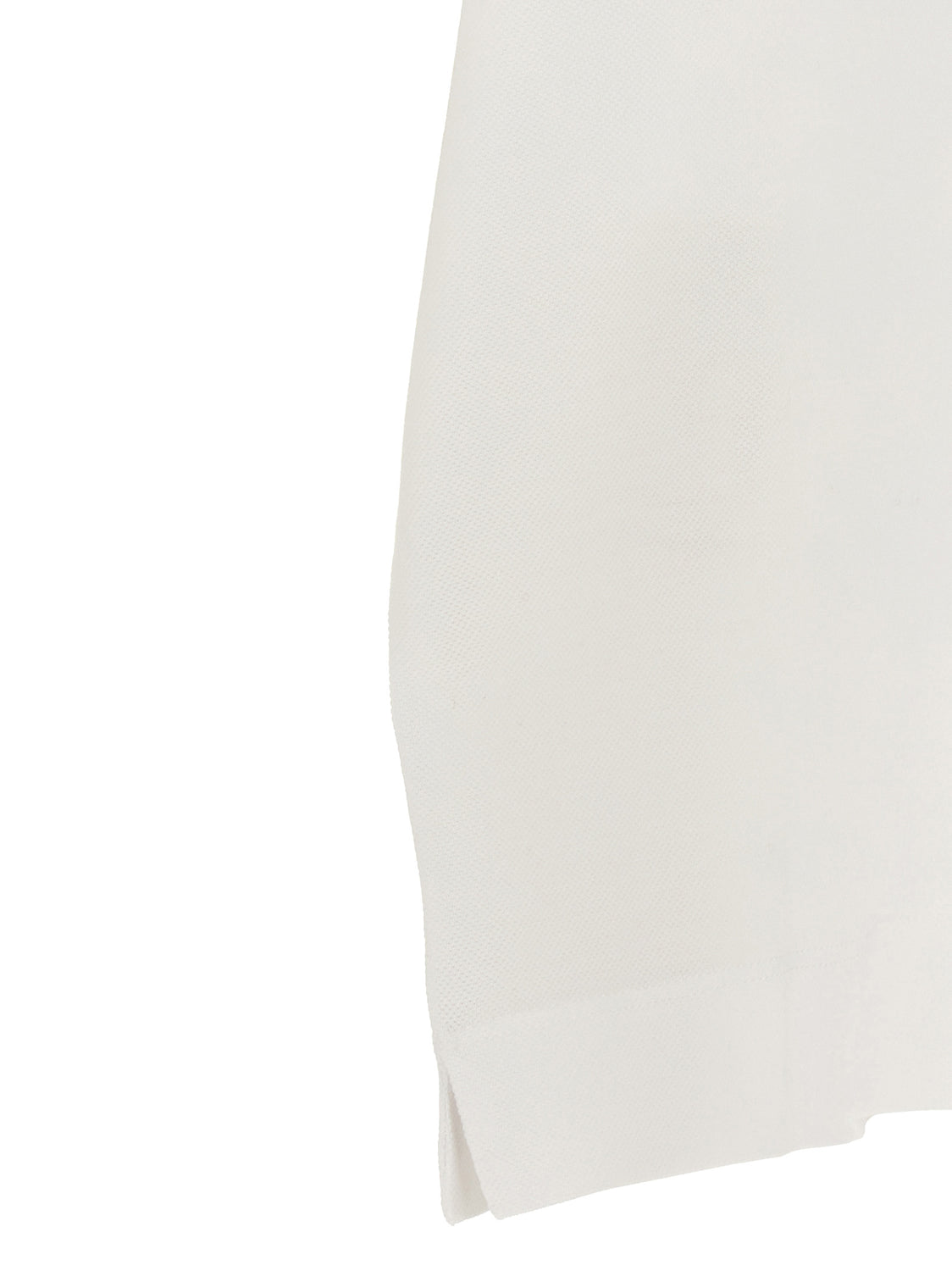 White Cotton Polo Shirt