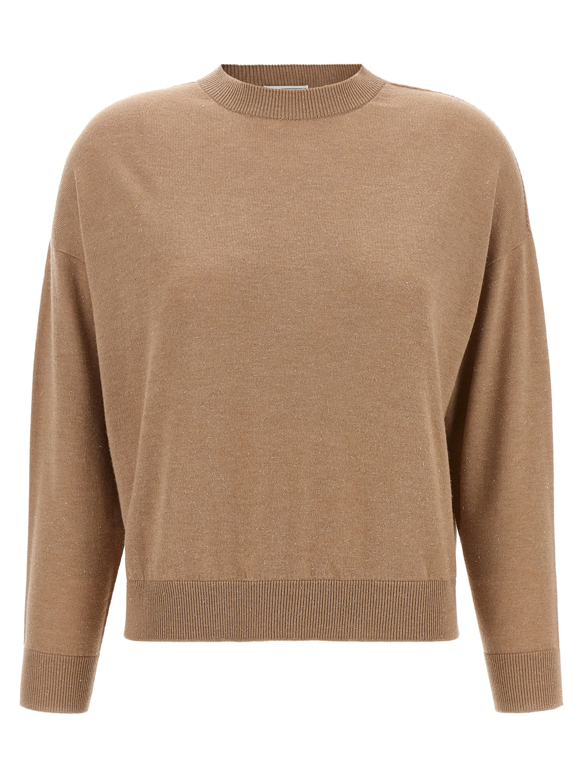 Beige Virgin Wool Cardigan