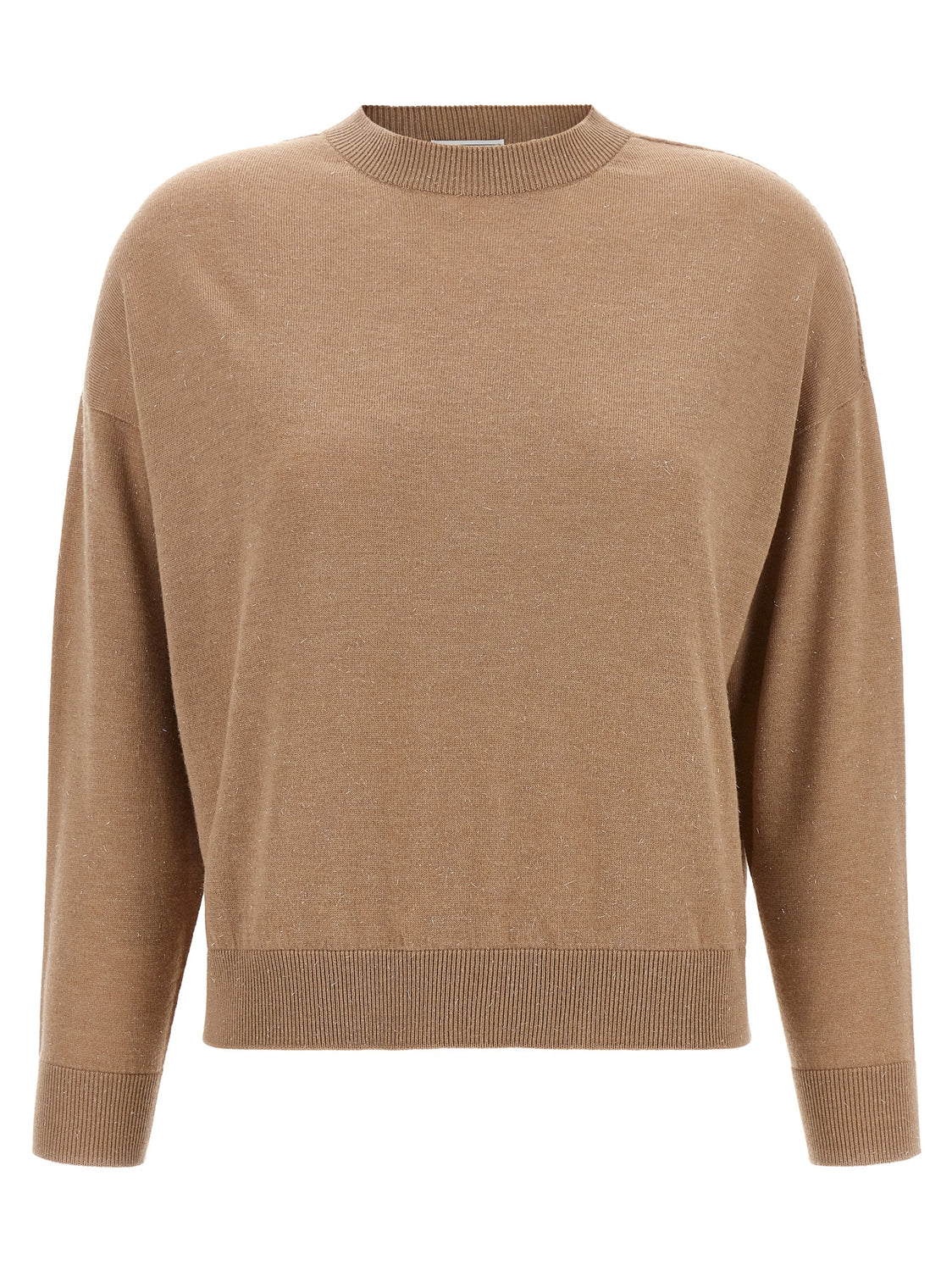Beige Virgin Wool Cardigan