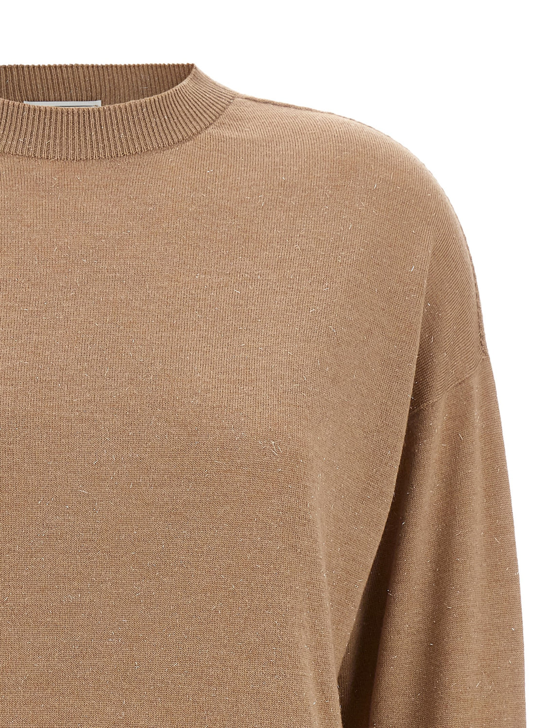 Beige Virgin Wool Cardigan
