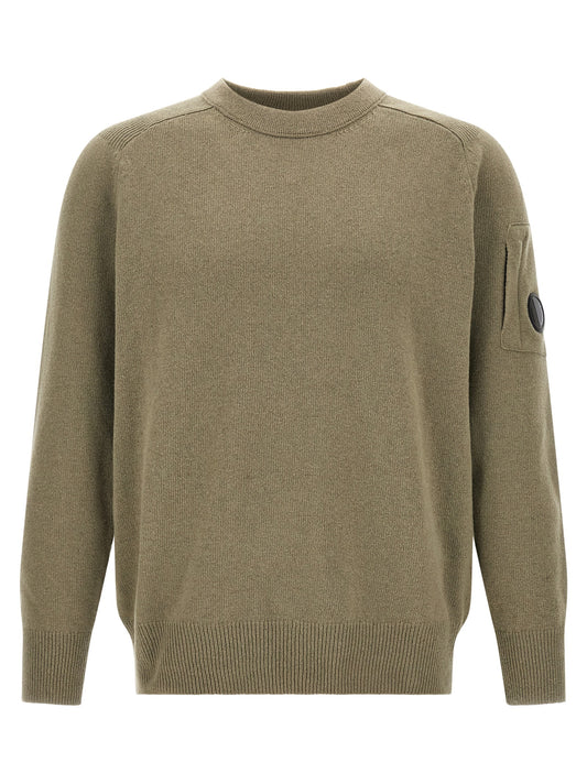 Bicolor Wool Cardigan