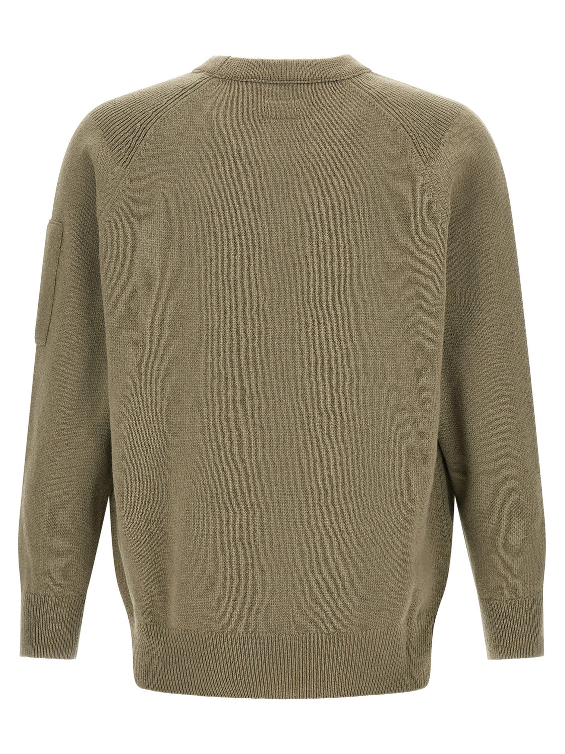 Bicolor Wool Cardigan
