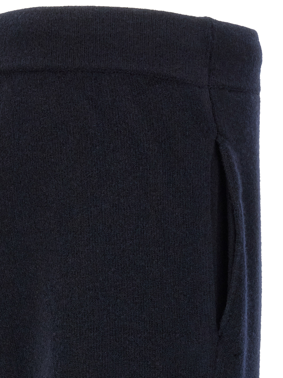 Blue Merino Wool Joggers (Workout Pants)