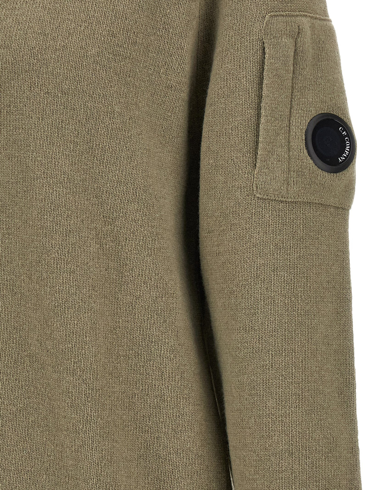 Bicolor Wool Cardigan
