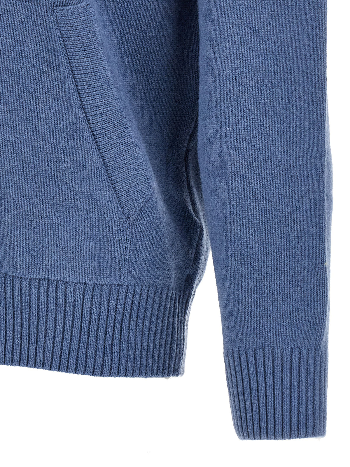 Blue Wool Cardigan