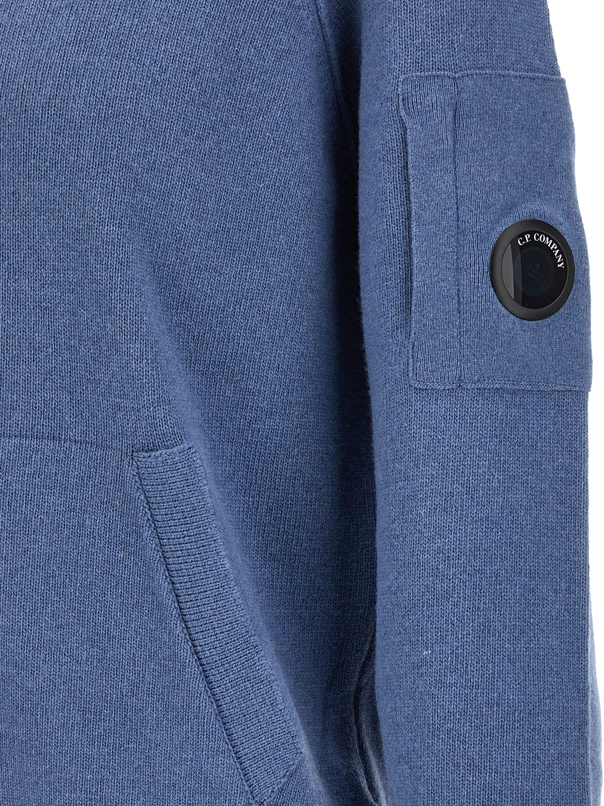 Blue Wool Cardigan