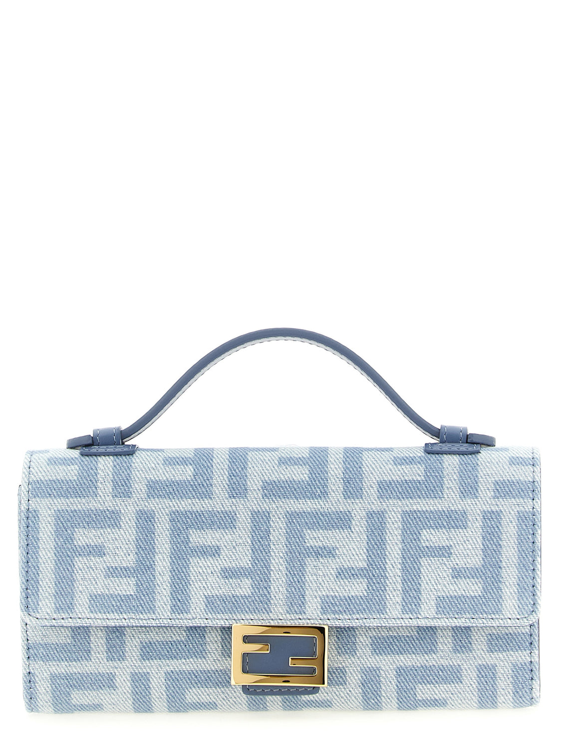 Blue Cotton Cardholder