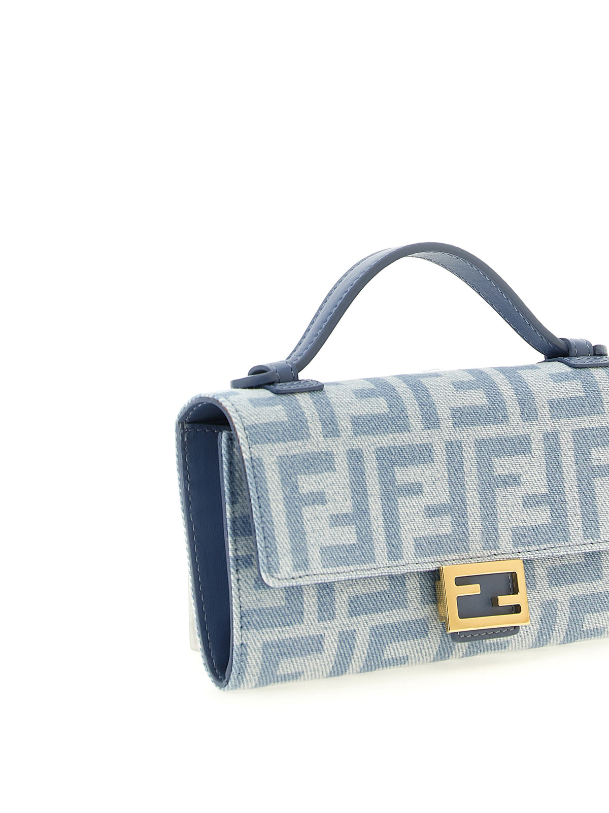 Blue Cotton Cardholder