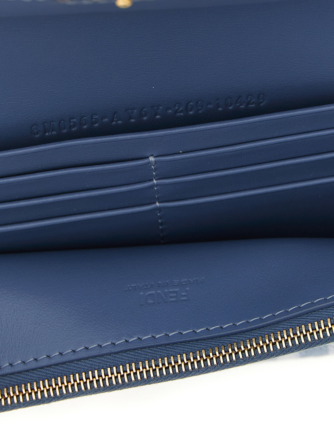 Blue Cotton Cardholder