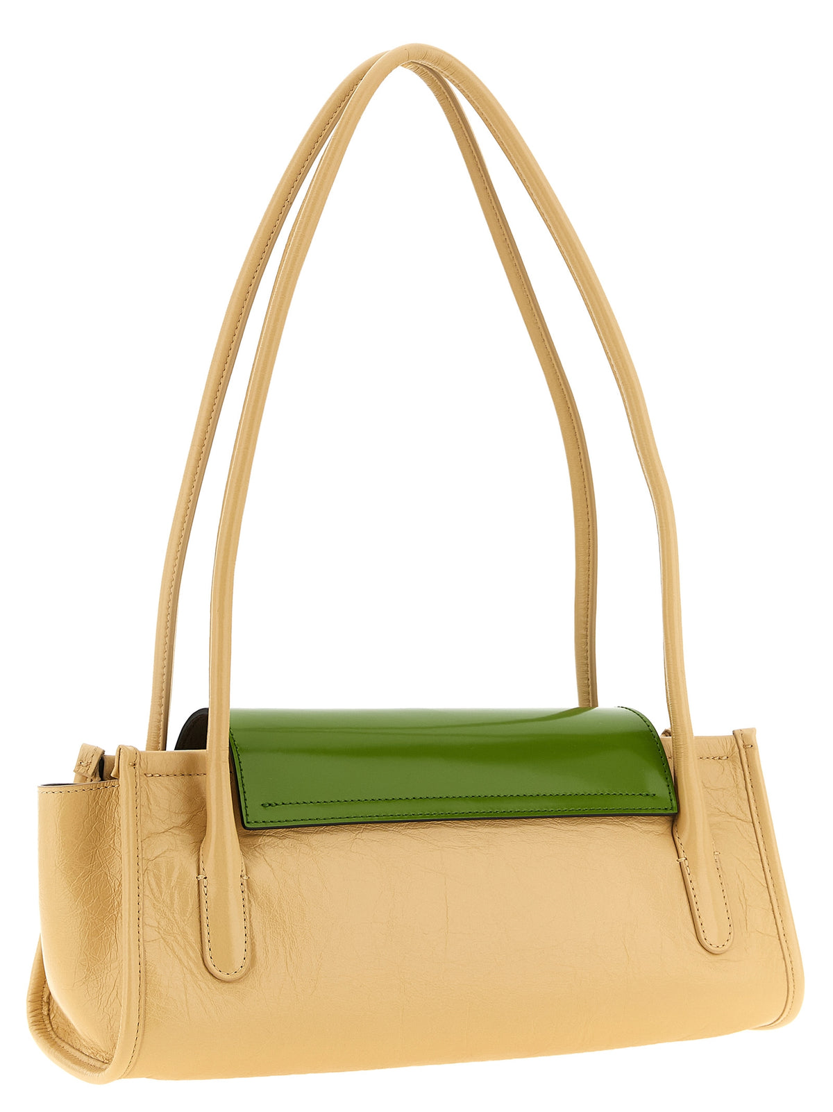 Multicolor Calfskin Shoulder Bag