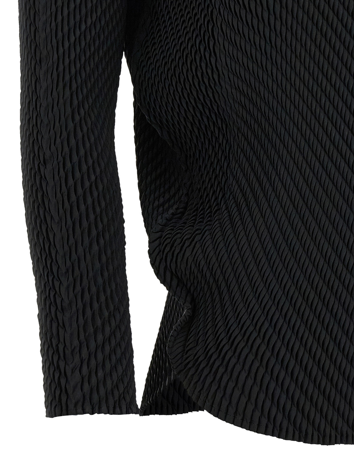 Black Polyester Shirt