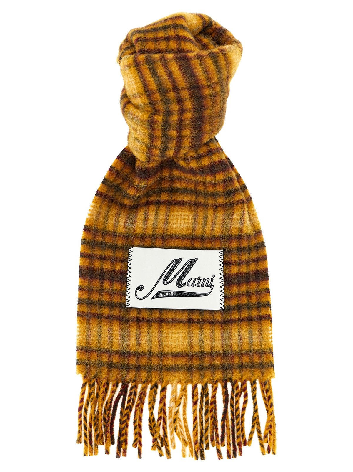 Multicolor Virgin Wool Foulard