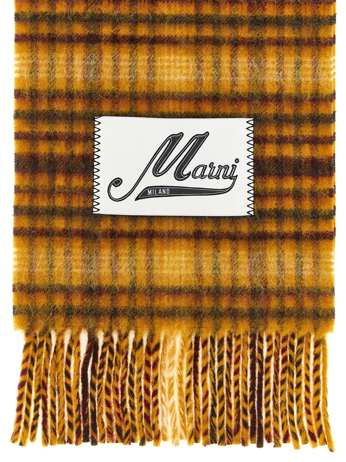 Multicolor Virgin Wool Foulard