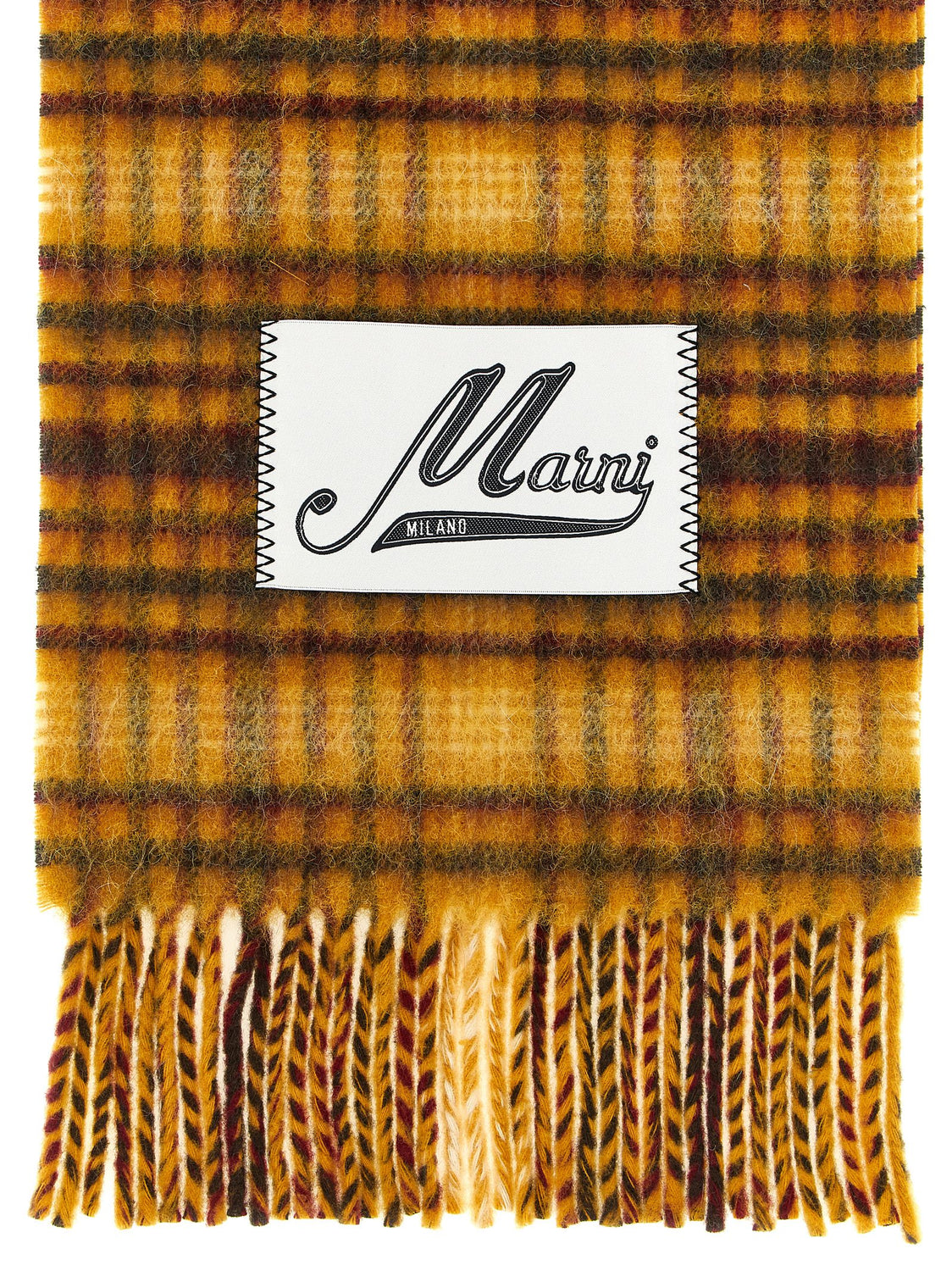 Multicolor Virgin Wool Foulard