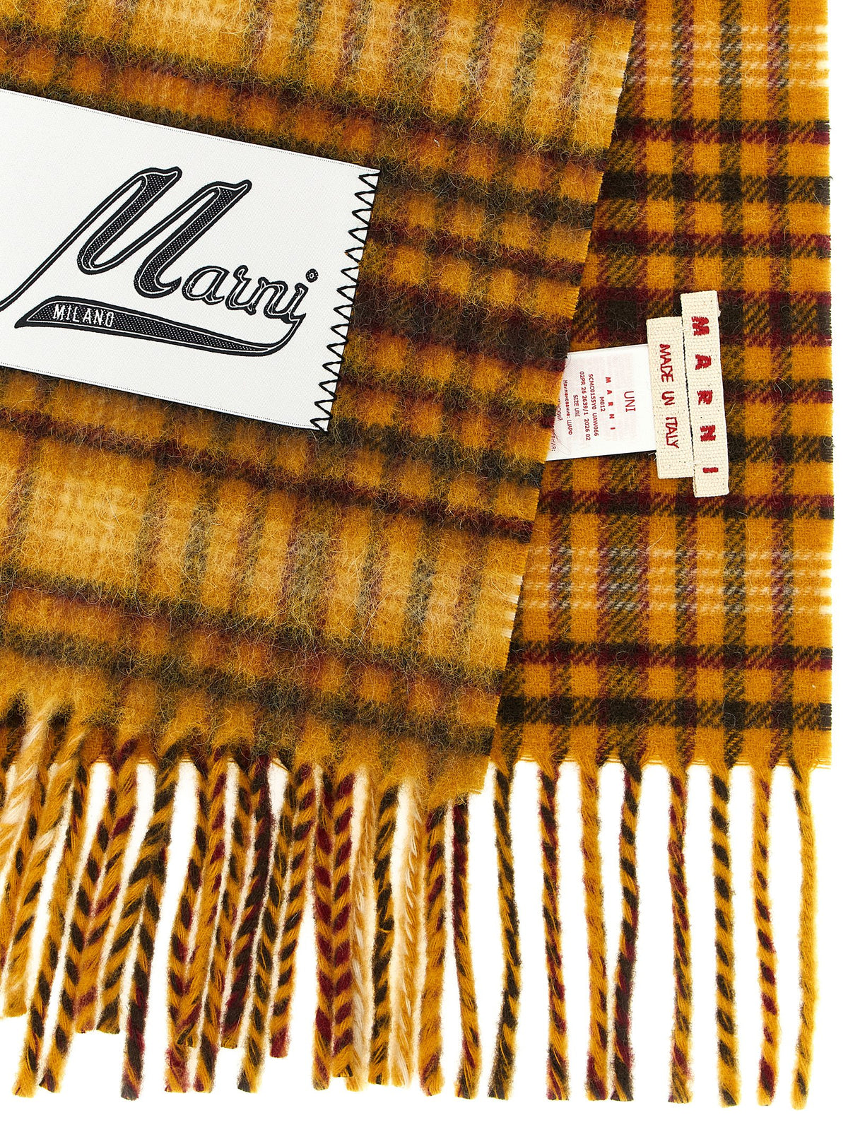 Multicolor Virgin Wool Foulard