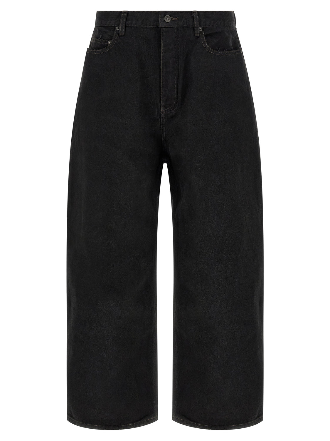 Black Cotton Jeans Denim