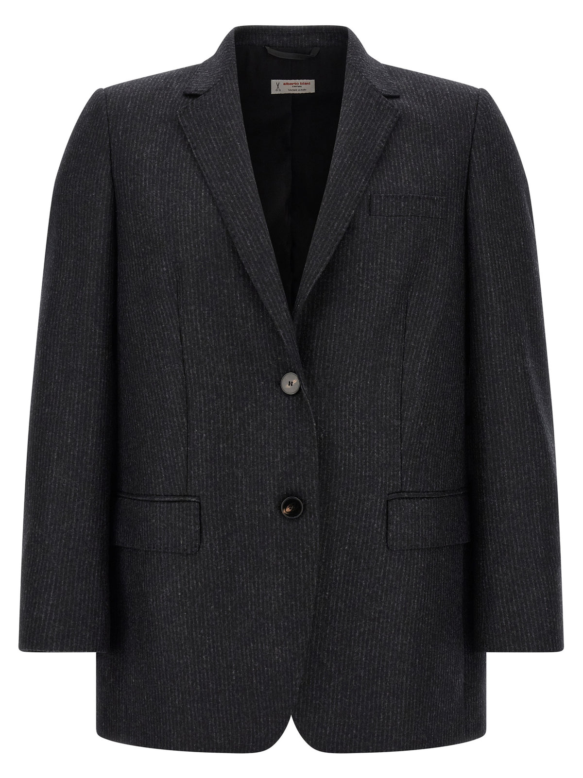 Gray Wool Blazer