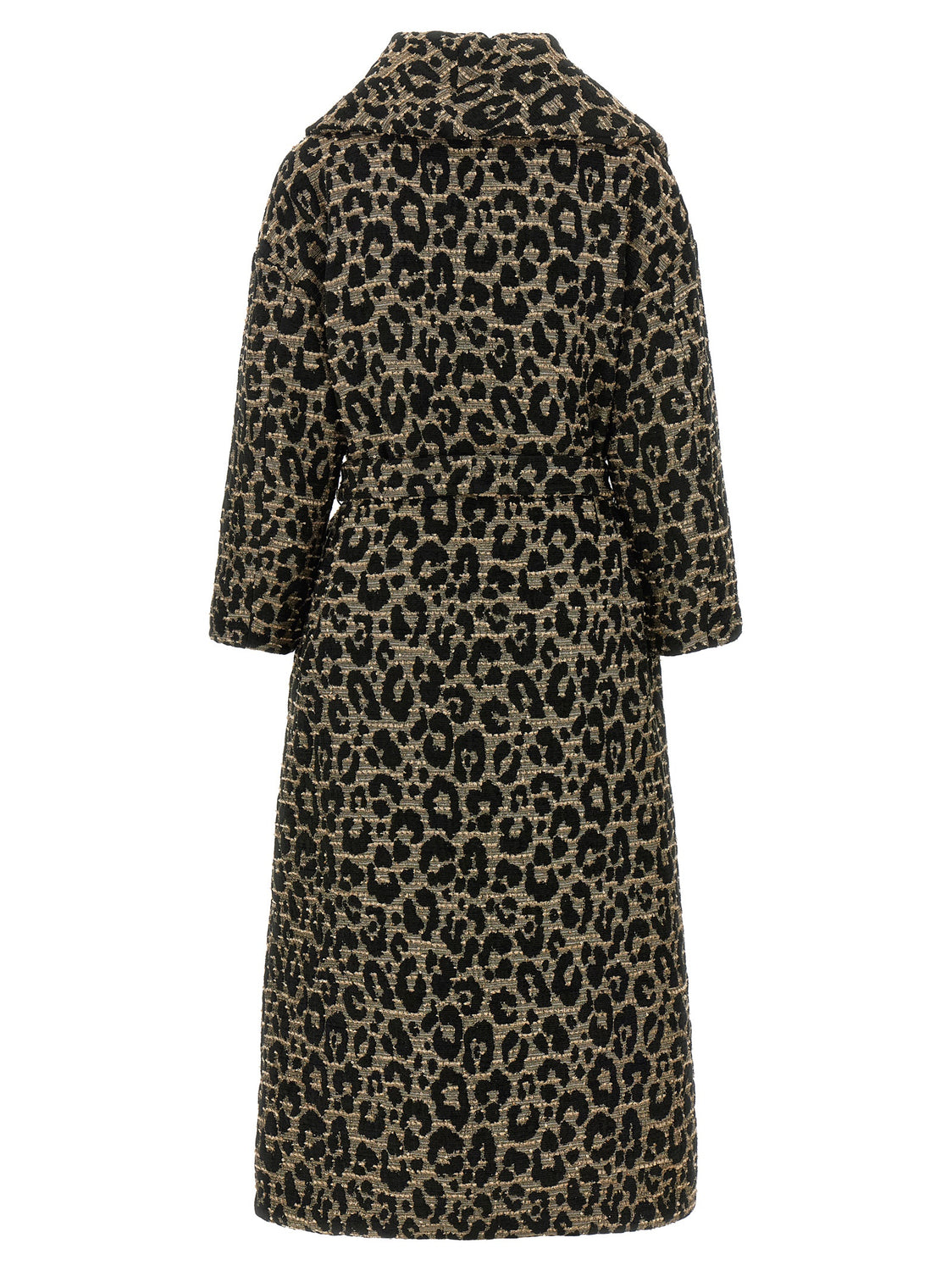Black Acetate Coat