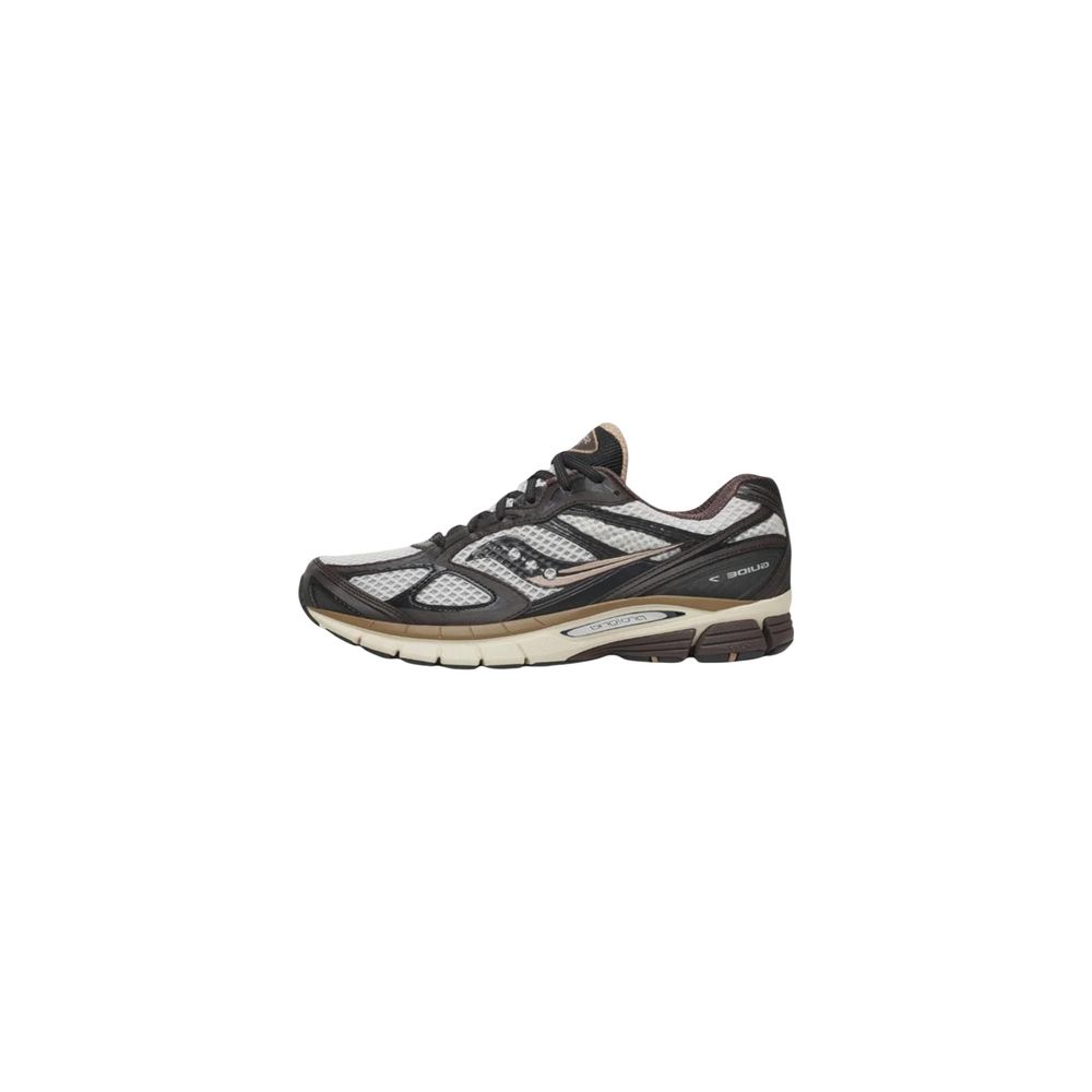 Brown Synthetic Athletic Sneakers