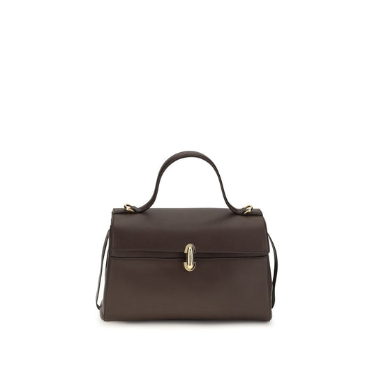 Brown Calf Leather Bos Taurus Handbag