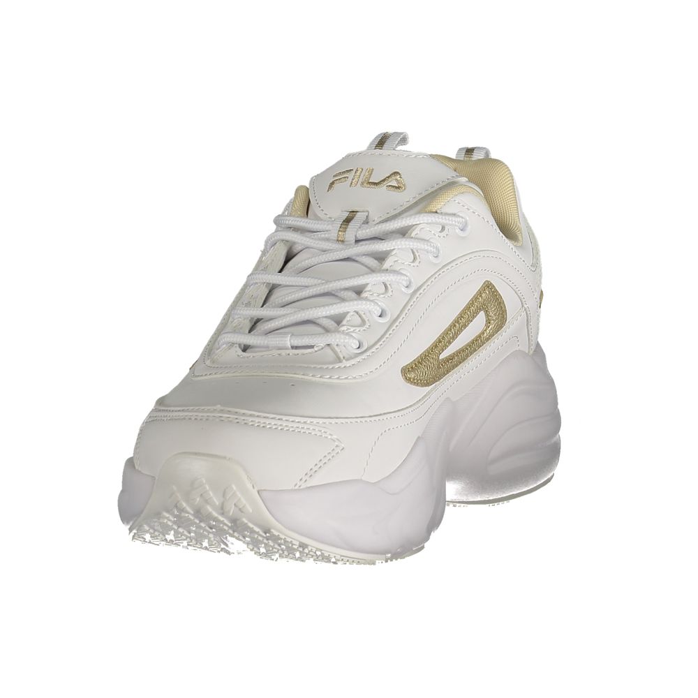 Bianco Polyurethane Women's Sneaker