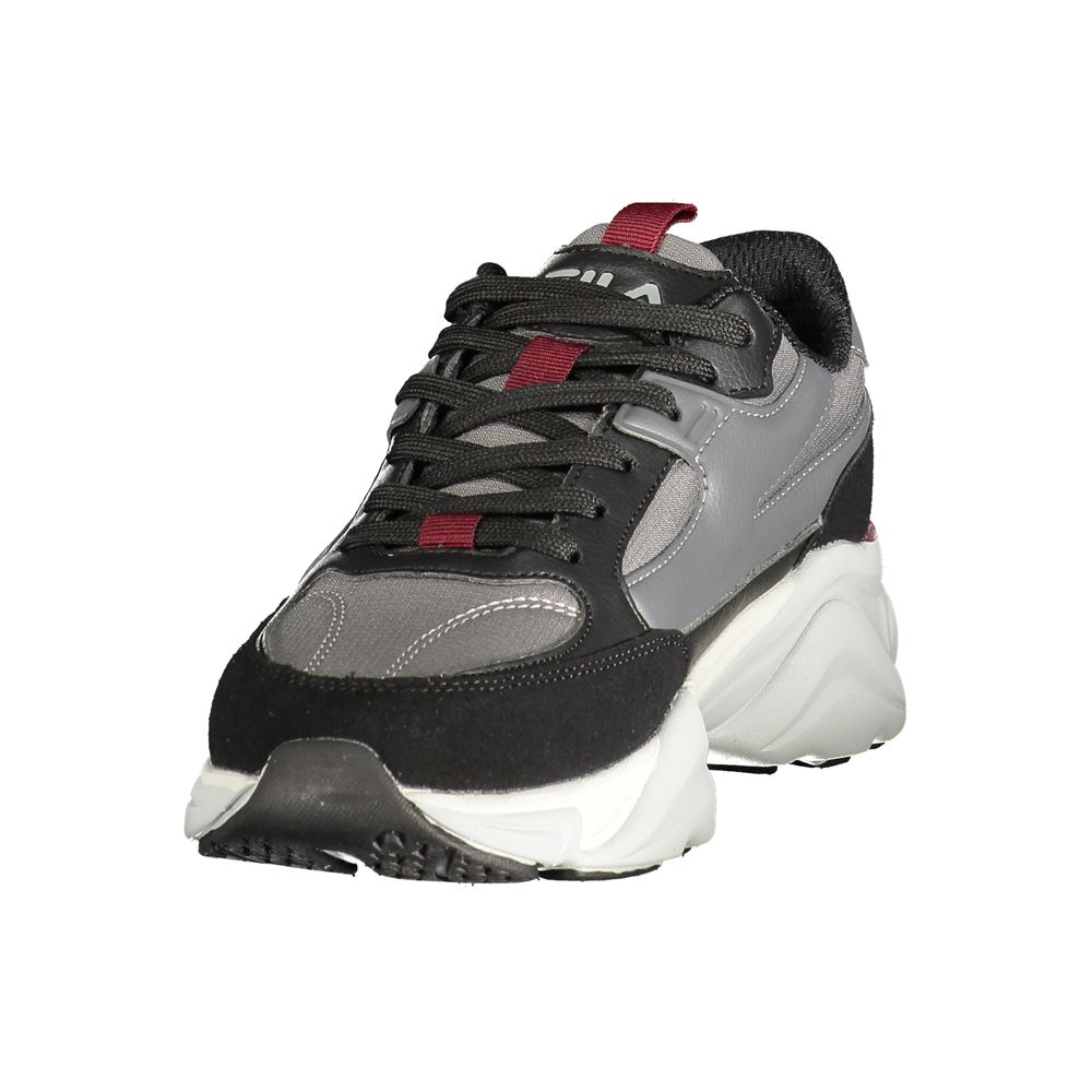 Gray Polyurethane Women Sneaker