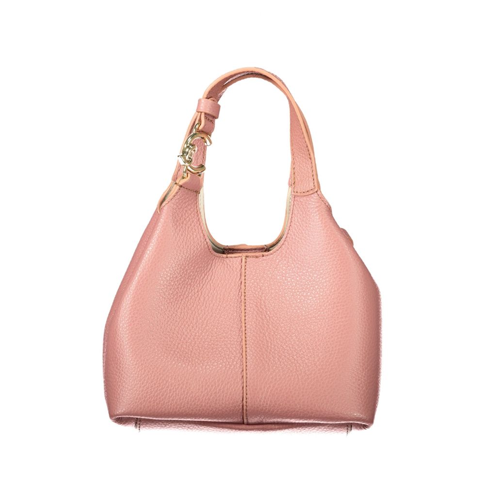 Pink Leather Handbag