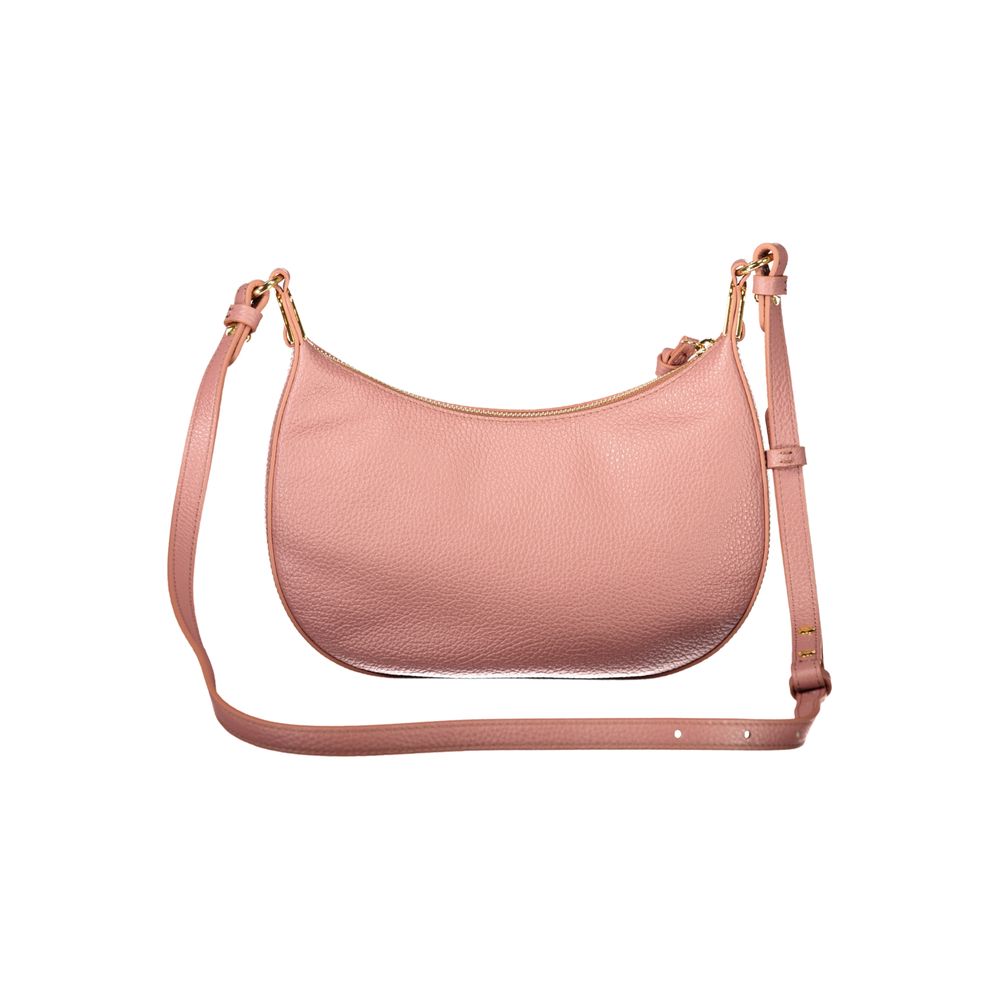 Pink Leather Handbag