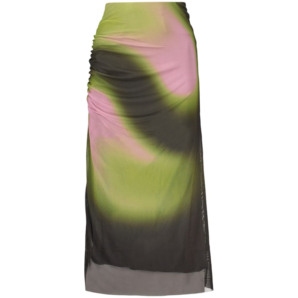Verde Polyester Women's Skirt