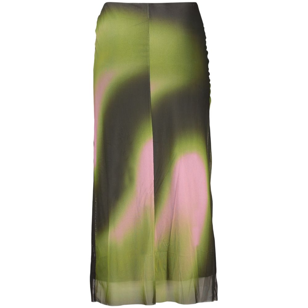 Verde Polyester Women's Skirt